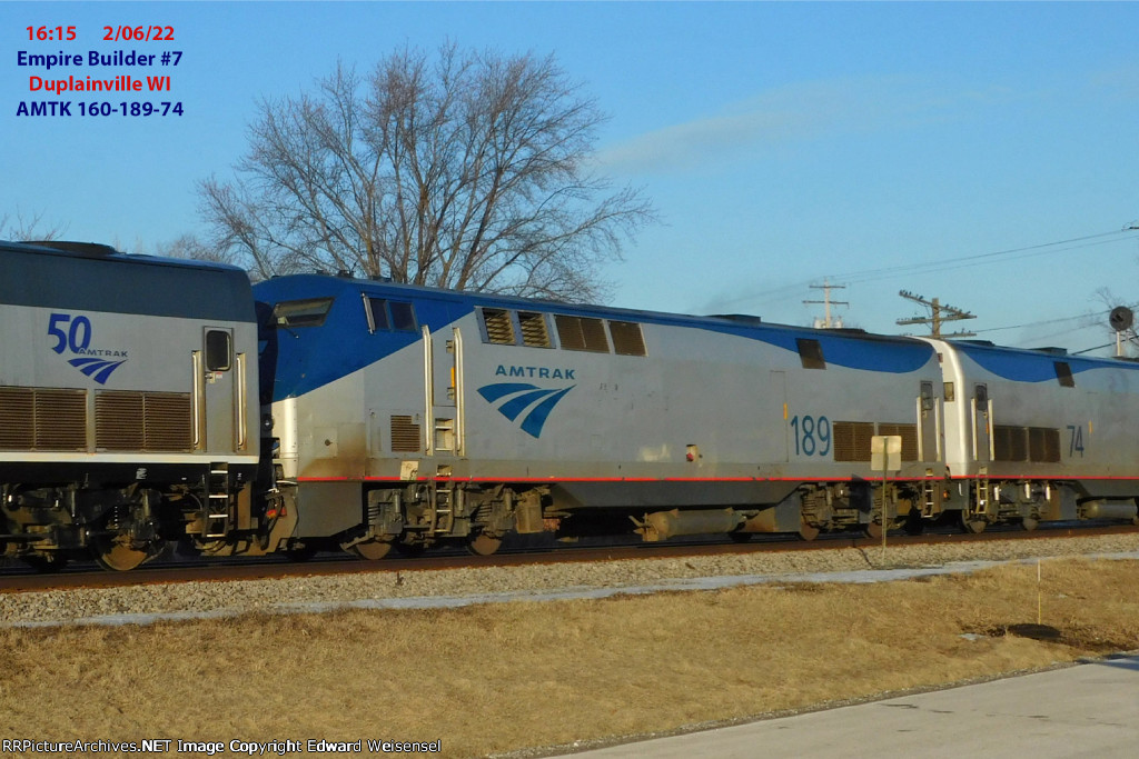 Trio including #160 with Empire Builder#7